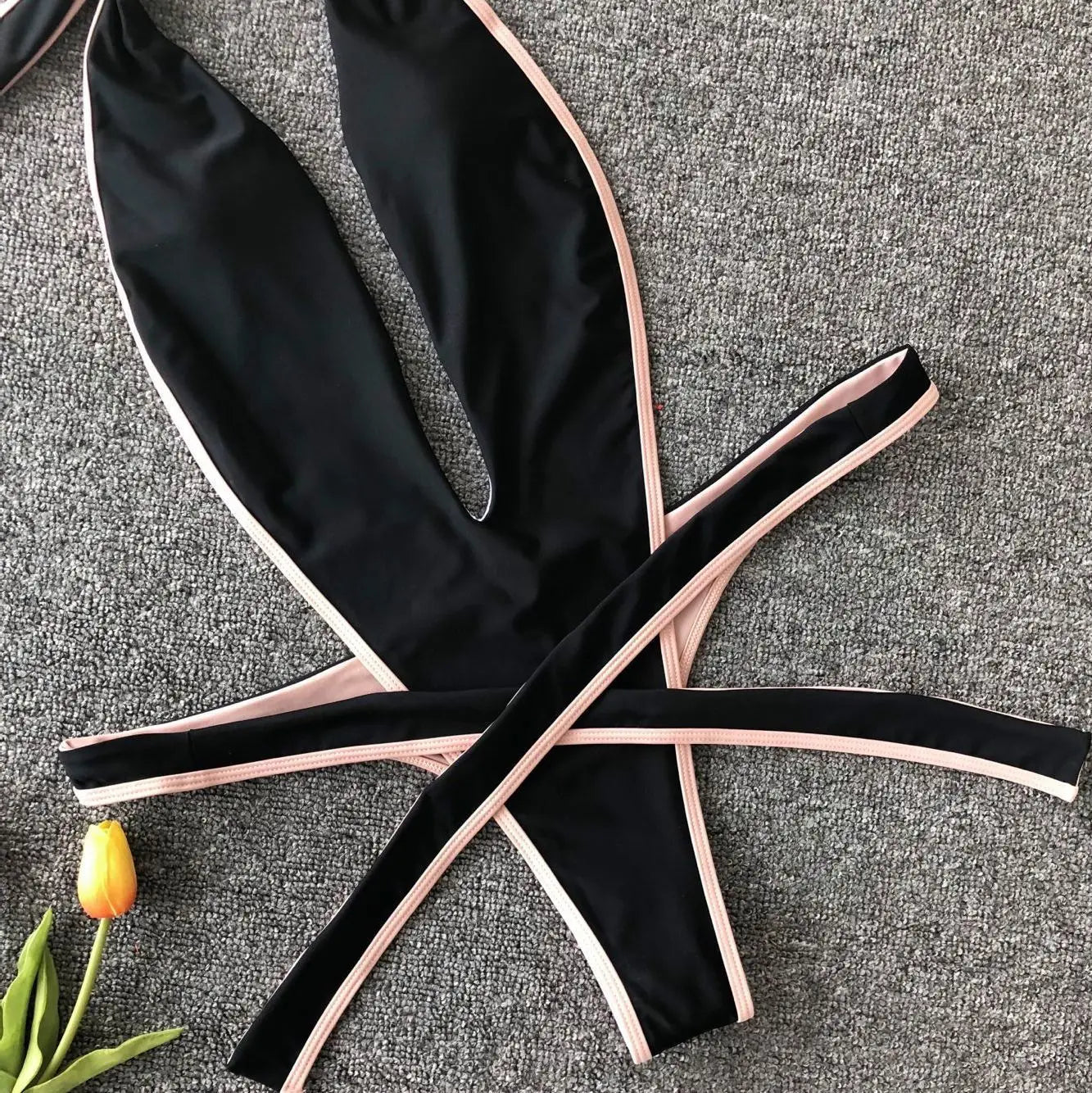 SINGREINY Fashion Halter Sexy Bikini Rompers Female Lace Up Bodycon Playsuits Women Vacation Style Beach Leopard Swimsuits