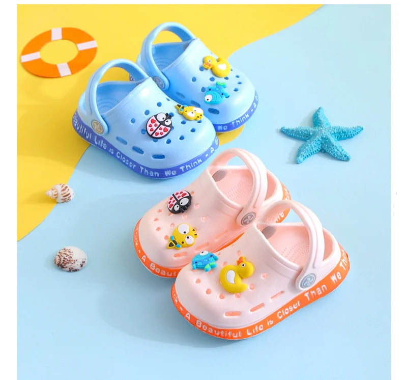 Summer Baby Shoes Sandals for Girls Boy Mules Baby Girl Shoes Cartoon Sandal Infantil for Boy Children's Garden Shoes
