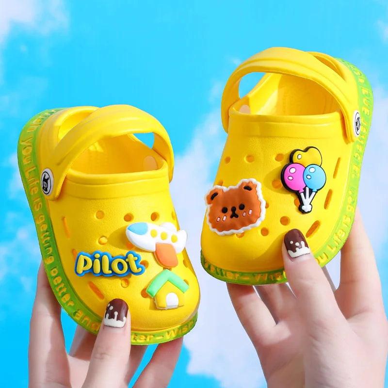 Summer Baby Shoes Sandals for Girls Boy Mules Baby Girl Shoes Cartoon Sandal Infantil for Boy Children's Garden Shoes