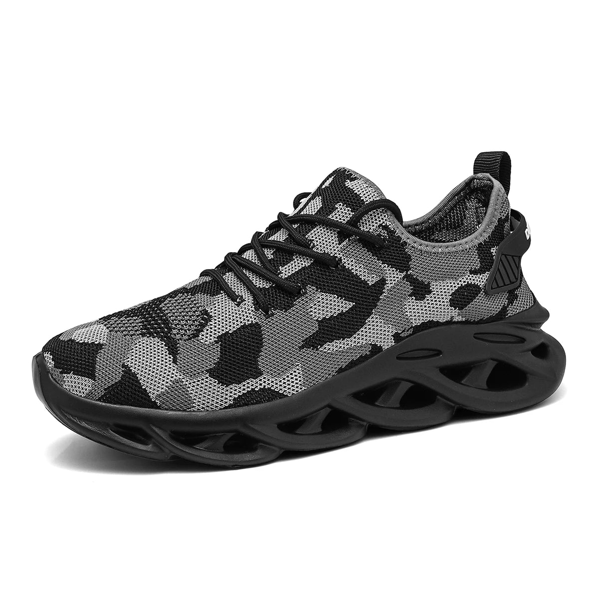 YRZL Sneakers Men Mesh Breathable Running Sport Shoes Man Light Soft Thick Sole Hole Mens Shoes Athletic Sneakers for Men