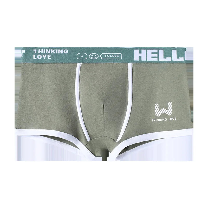 Men Panties Cotton BoxerShorts Man Underwear Mens Boxers Breathable U Convex Male Underpants Sexy Plus Size cuecas calzoncillos