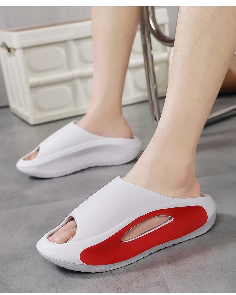 Adult Men's Sandal Genuine Mens Slipper Original Brands Shoes for Events Eva Sole Slippers House Slippers Man Summer Shoes Sale