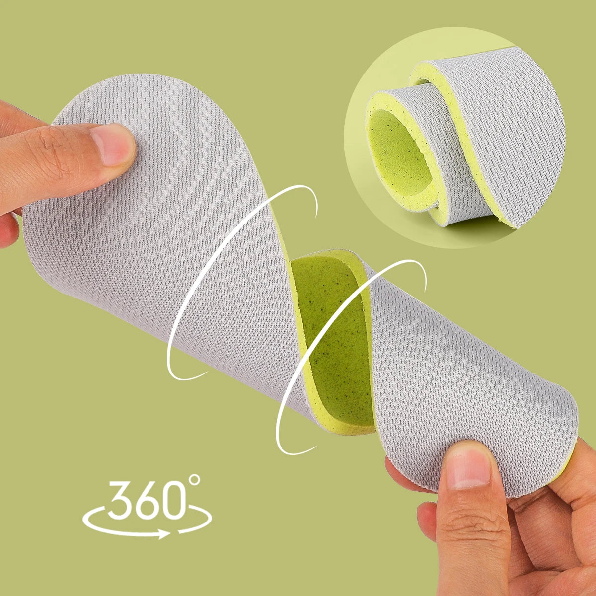 Men Women Insoles Deodorant Soft Shock Absorption Sport Shoes Pad Breathable Vigorously Walking Sport Insoles Unisex