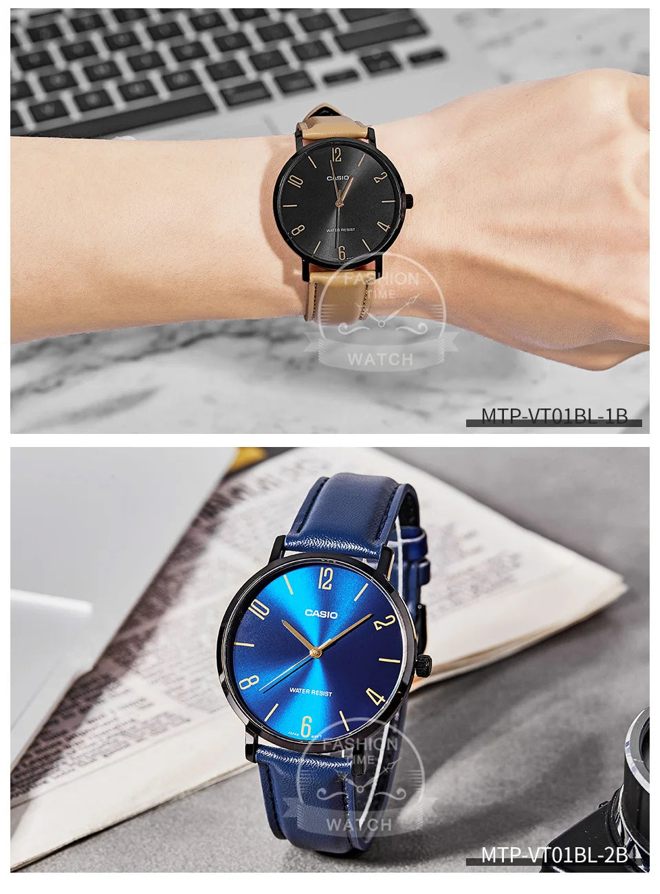 Casio watch for men simple fashionable Waterproof Quartz Watch reloj casio hombre free shipping MTP-VT01 series