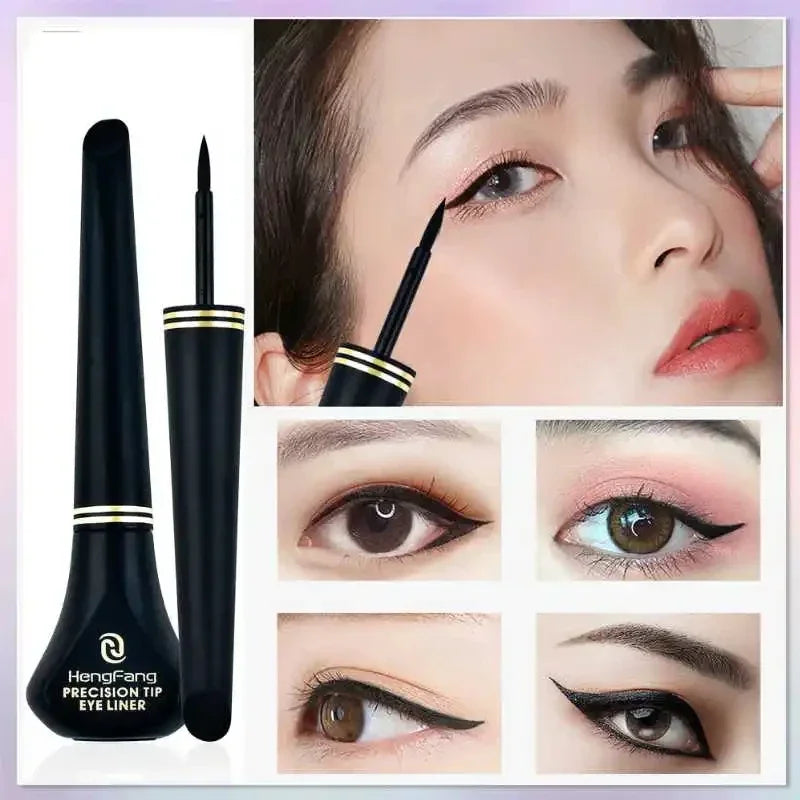 Matte Quick Drying High Pigment Eye Liner Pen Black Liquid Eyeliner Waterproof Long Lasting Eye Liner Pencil Eye Makeup Tools