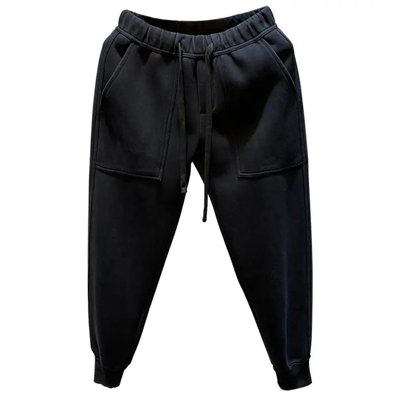 New Loose Harem Pants Men Spring Autumn Full-Length Casual Trousers Retro High-End Cuff Jogger Track Street Sport Men's Pants