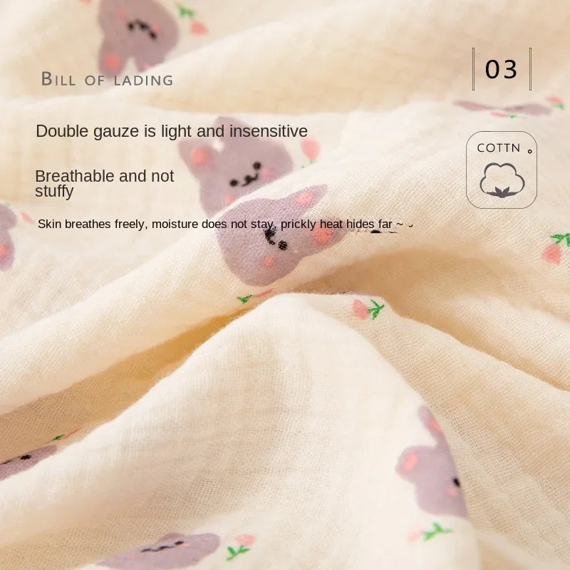80x80cm Baby Receive Blanket for Newborn Cotton Muslin Swaddle Blanket Bedding Infant Bath Towel Baby Items Mother Kids