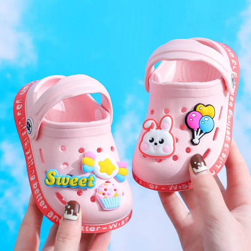 Summer Baby Shoes Sandals for Girls Boy Mules Baby Girl Shoes Cartoon Sandal Infantil for Boy Children's Garden Shoes