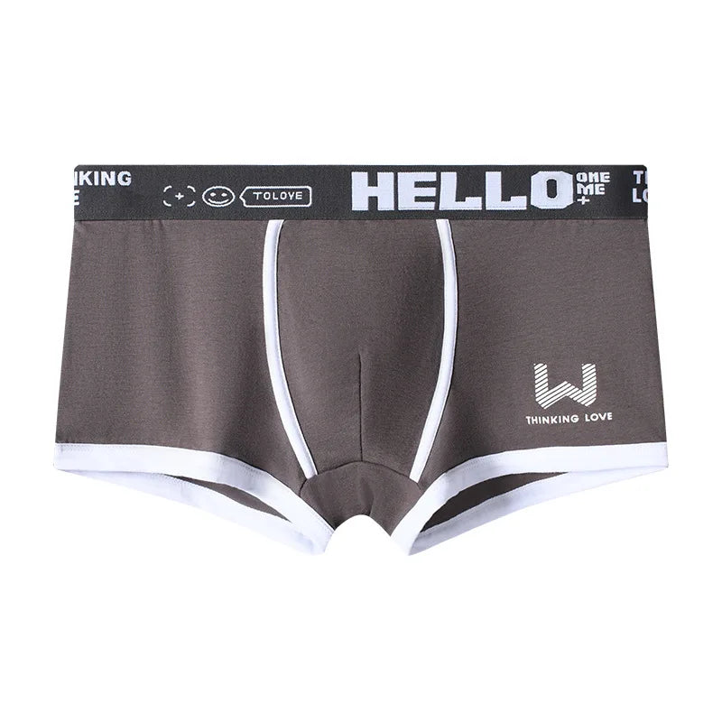 Men Panties Cotton BoxerShorts Man Underwear Mens Boxers Breathable U Convex Male Underpants Sexy Plus Size cuecas calzoncillos