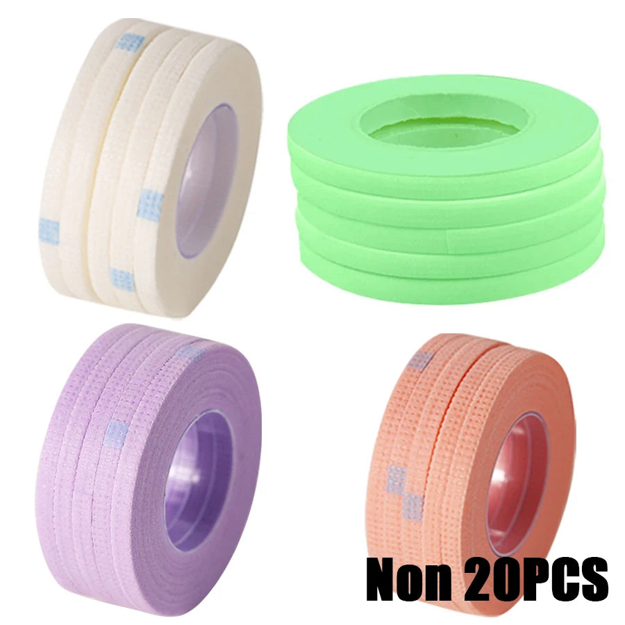 Wholesale Micropore Lashes Tape Eyelash Extension Tapes 4mm Width Breathable Easy To Tear Eyelashes Accessories Makeup Tools