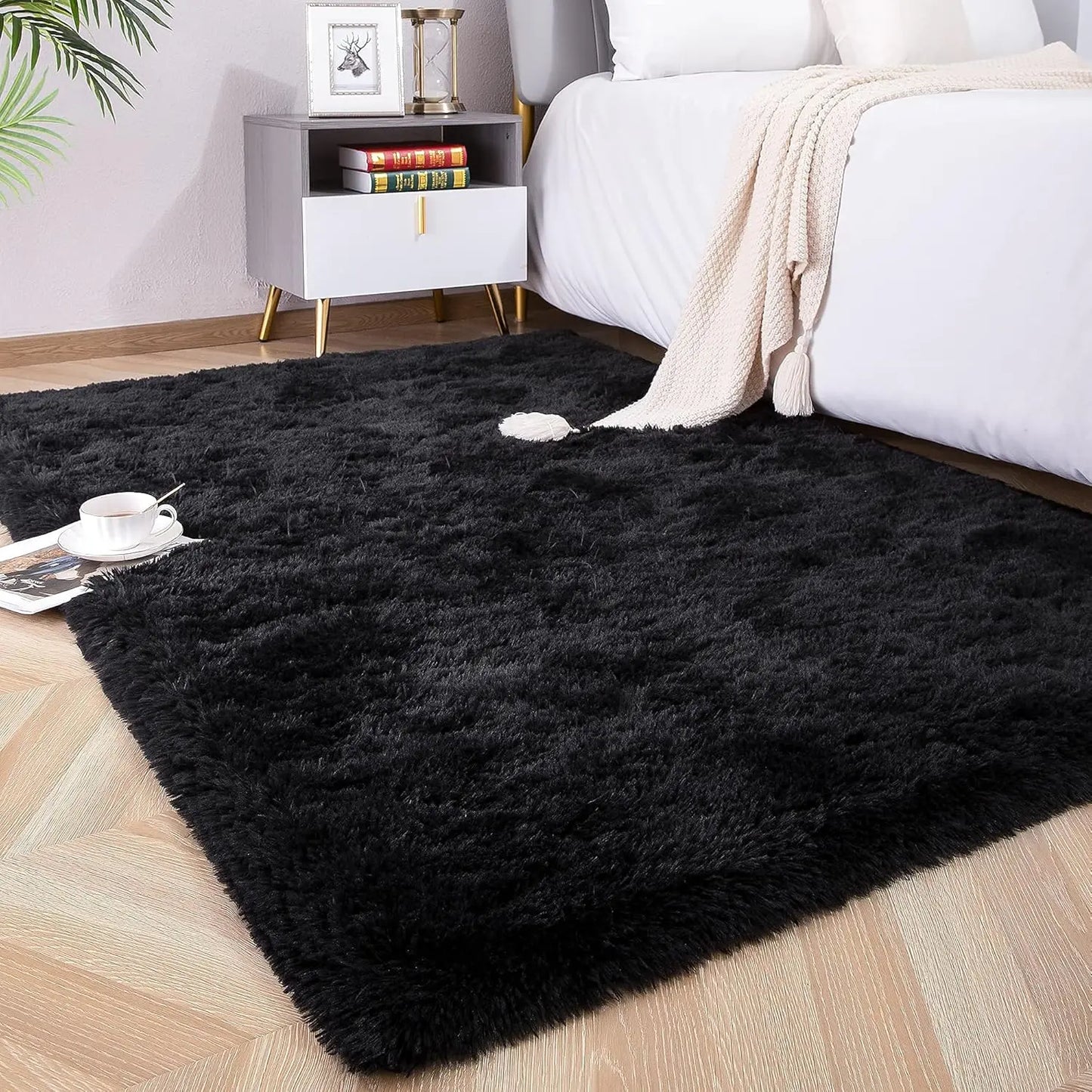 Plush Carpets Fluffy Ultra Soft Indoor Modern Area Rugs Living Room Play Mats For Children Bedroom Home Decor Nursery Rug