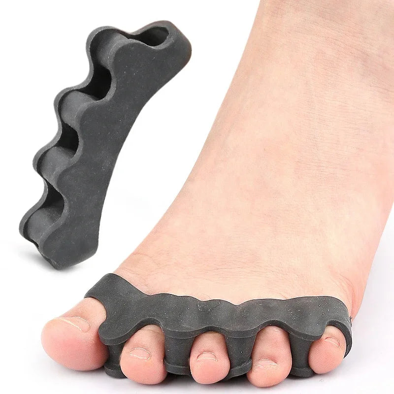 1Pairs Toe Separators Thumb Valgus Bunion Adjuster Gel Splitter Hammer Corrector Protector Foot Pain Relief Silicone Straighten