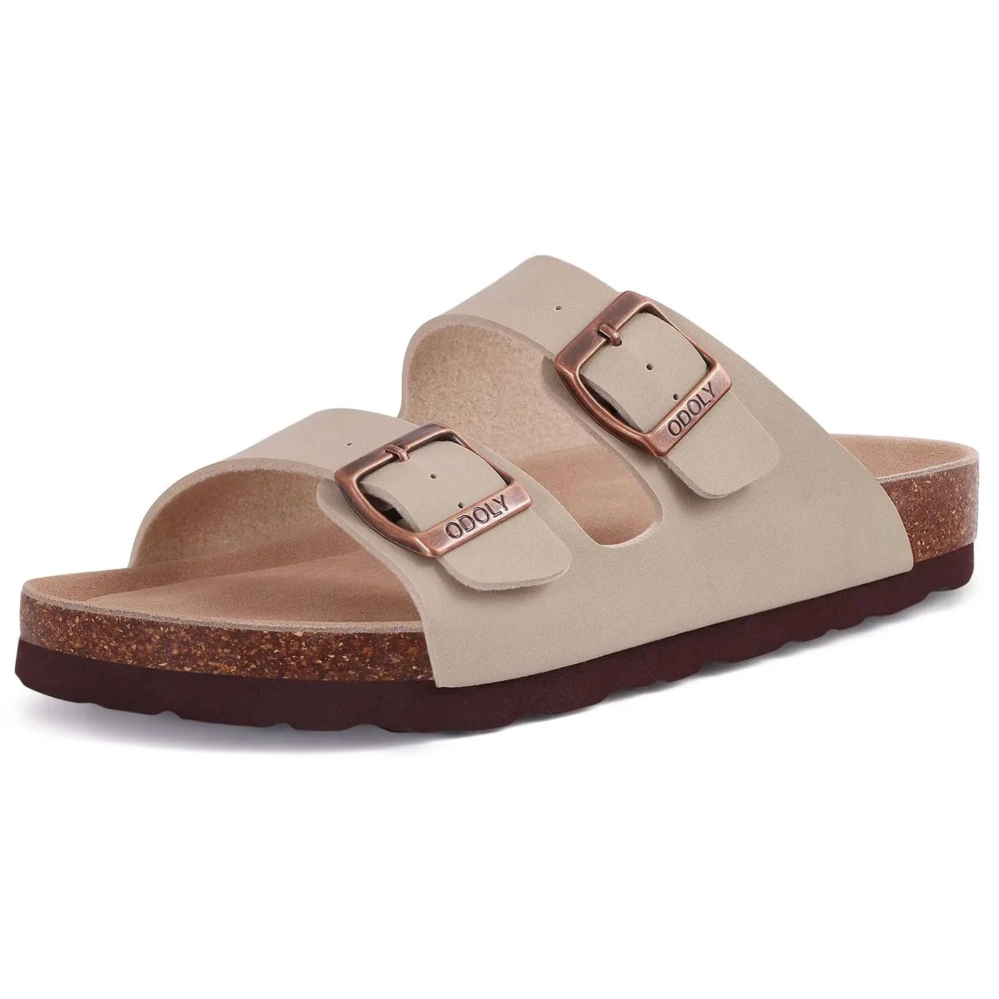 Litfun Fashion Clogs Sandals For Men Woen Summer Cork Footbed Outdoor Beach Slippers Orthopetic Mules Sandal With Arch Support