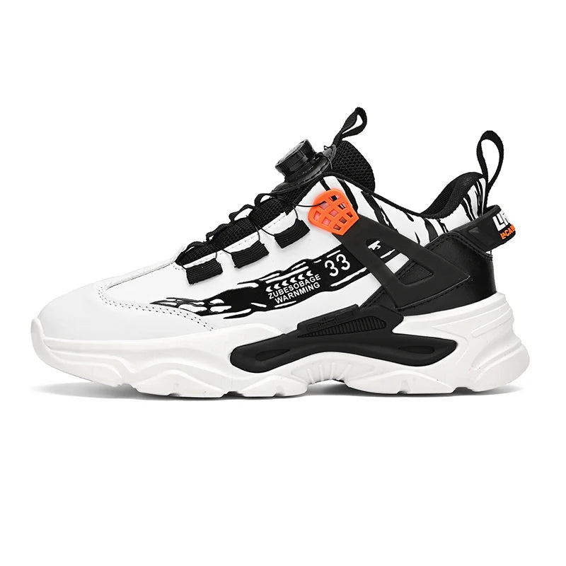 Swivel Buckle Mens Sneakers Spring New Light Adult Sport Shoes Casual Breathable Running Trainers Versatile Daddy Shoes