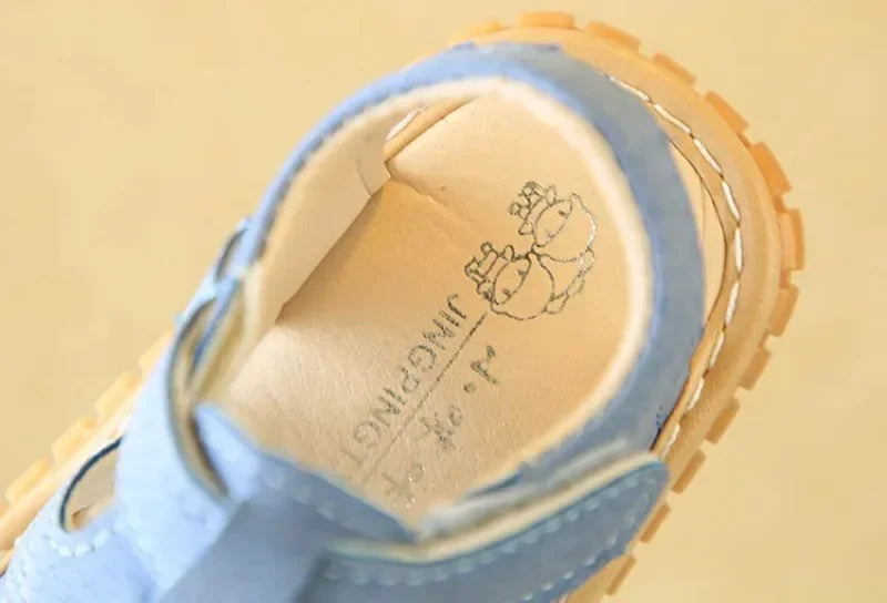 New Baby Shoes First Shoes Newborn Boy Girl First Walkers Indoor Non-slip Baby Sandals Rubber Sole Summer Beach Infant Sandal