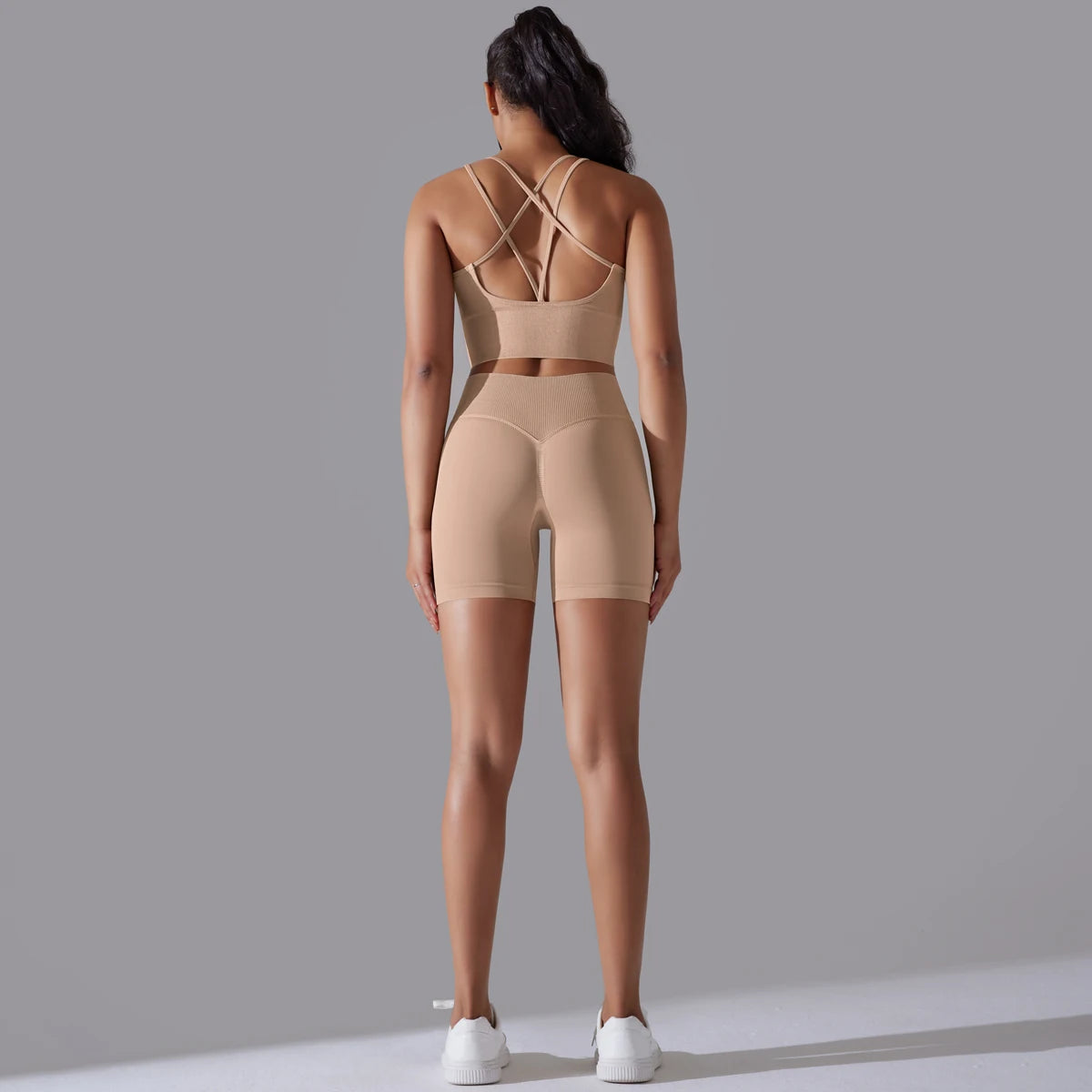 Sexy Yoga Sets Women's Tracksuit Seamless Sport Suit Running Workout Sportswear Gym Clothing Leggings Bra Fitness Suits 2 Pieces
