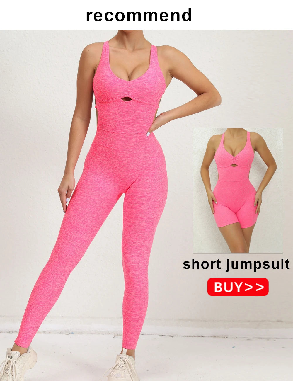 Sexy Cross Backless Scrunch Sport Jumpsuits Monkeys Women Sportswear One Piece Gym Yoga Workout Clothing Female Fitness Overalls