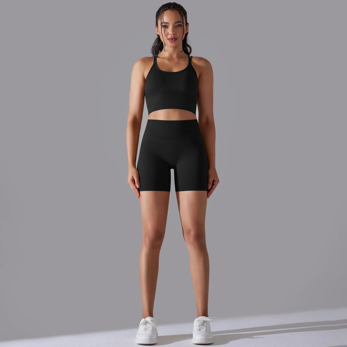 Sexy Yoga Sets Women's Tracksuit Seamless Sport Suit Running Workout Sportswear Gym Clothing Leggings Bra Fitness Suits 2 Pieces