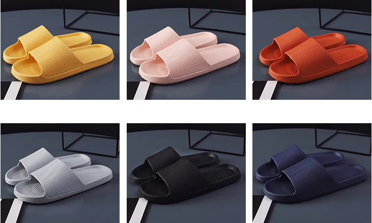 Fashion Home Slippers for Men's Women's EVA Lightweight soft sole slipper Indoor Y2k Casual Bathroom Anti-Slip Sandal Flip-Flops