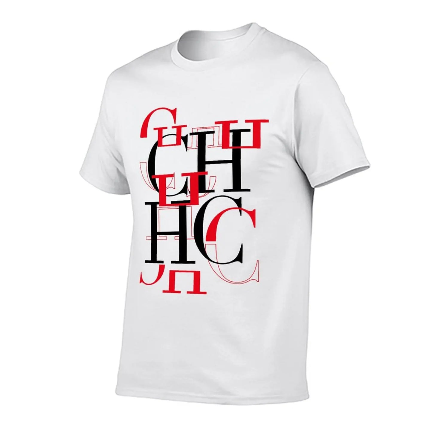 CHCH 2024 Men's Clothing Oversized T Shirt Casual Tops Tee Men Clothes T-Shirt Sports Gym Sportswear Soild T Shirt
