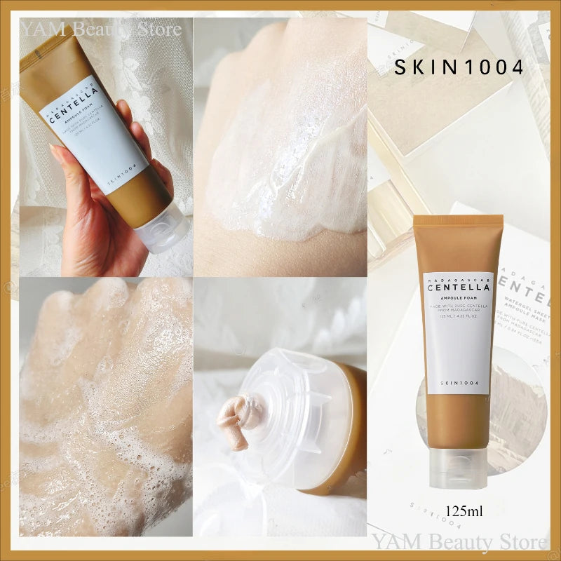 Korean Skin Care Centella Ampoule Face Wash Foam Cleanser Facial Pore Control Makeup Gentle Cleansing Oil Original Skincare Set