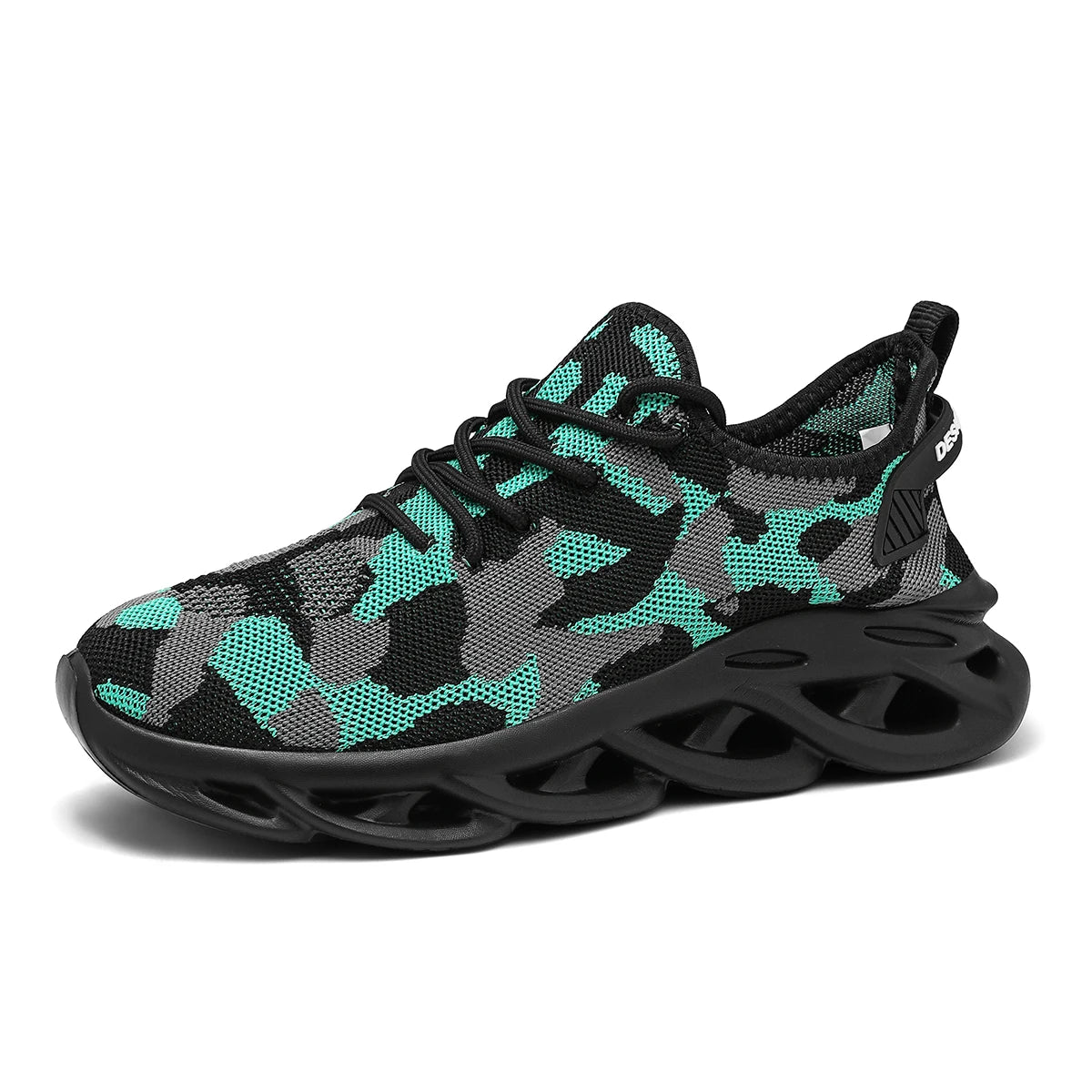 YRZL Sneakers Men Mesh Breathable Running Sport Shoes Man Light Soft Thick Sole Hole Mens Shoes Athletic Sneakers for Men