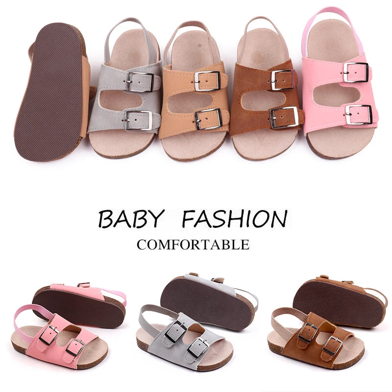 Baby Shoes Summer Sandal High Quality for Newborn Boys and Girls 0-9-18 Months Infant Shoes 2024 Baby New Fashion BCS3129