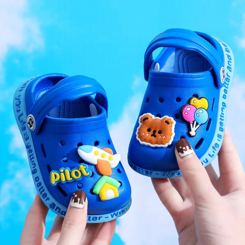 Summer Baby Shoes Sandals for Girls Boy Mules Baby Girl Shoes Cartoon Sandal Infantil for Boy Children's Garden Shoes