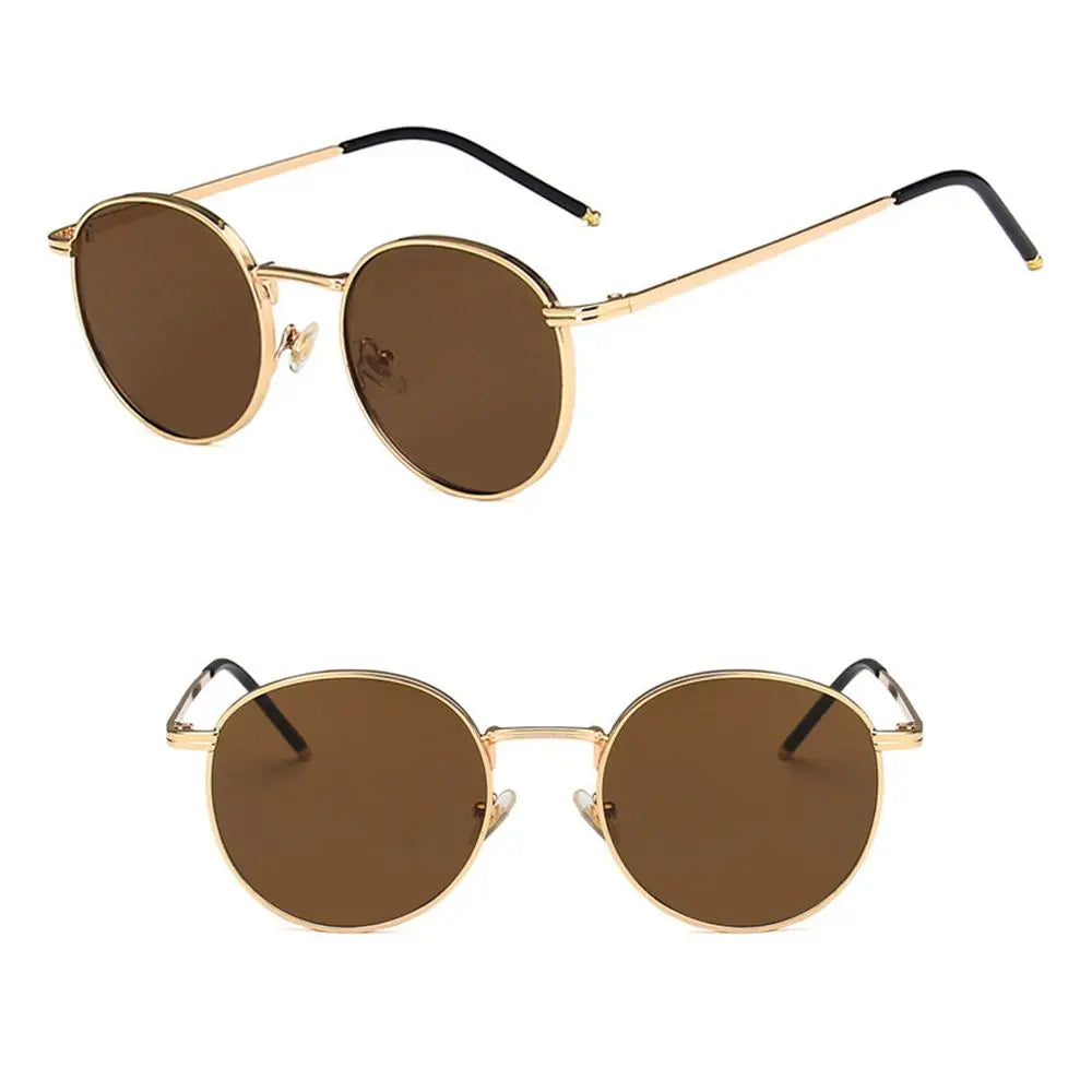 Fashion Hip Hop Fishing Glasses Shades Round Sun Glasses Women's Eyewear Women Men Sunglasses