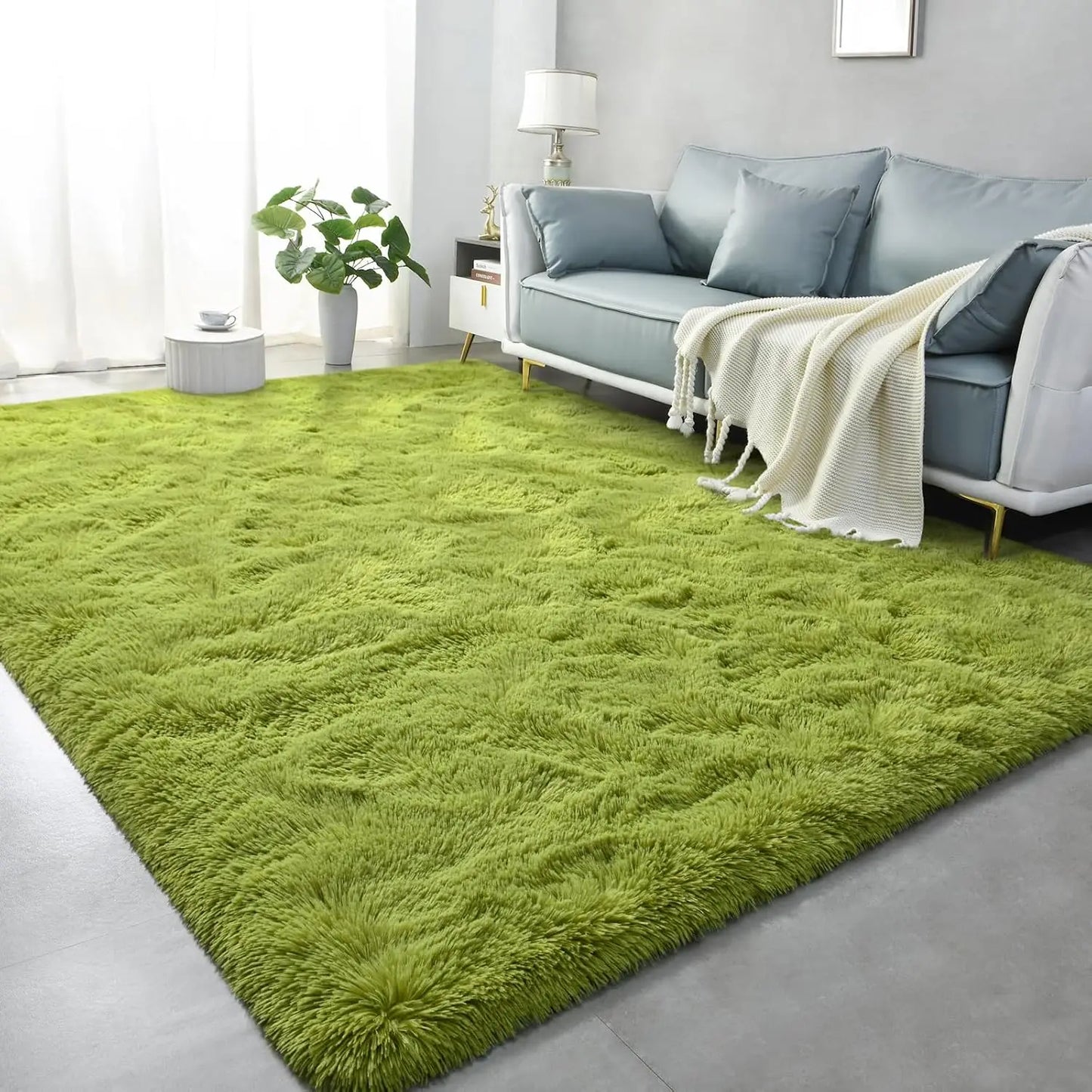 Plush Carpets Fluffy Ultra Soft Indoor Modern Area Rugs Living Room Play Mats For Children Bedroom Home Decor Nursery Rug