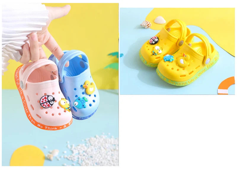 Summer Baby Shoes Sandals for Girls Boy Mules Baby Girl Shoes Cartoon Sandal Infantil for Boy Children's Garden Shoes