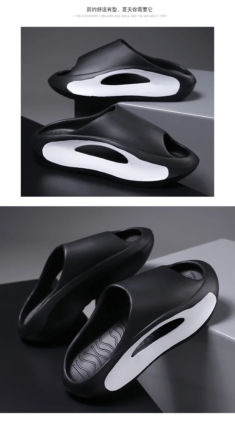 Adult Men's Sandal Genuine Mens Slipper Original Brands Shoes for Events Eva Sole Slippers House Slippers Man Summer Shoes Sale