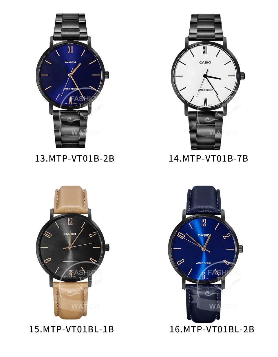 Casio watch for men simple fashionable Waterproof Quartz Watch reloj casio hombre free shipping MTP-VT01 series