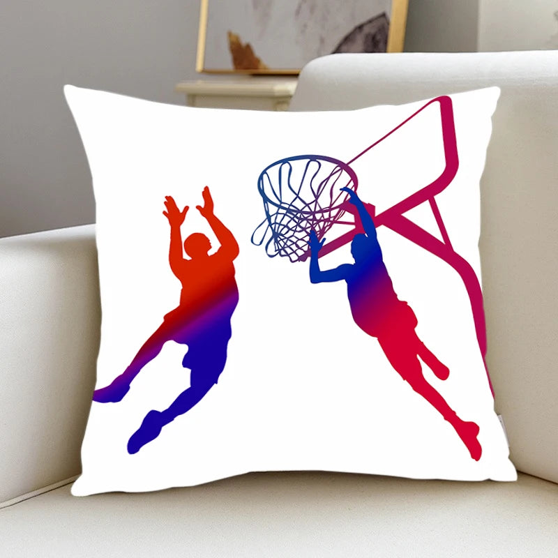New Pillow basketball Slips Pillow Covers Bedding Comfortable Cushion Good For Sofa Home Car High Quality Pillow Cases boy gift