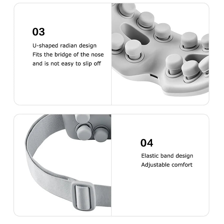 MARESE E22 Electric Eye Massager Acupuncture Point Vibration Massage Eye Care With Bluetooth Music Relieves Fatigue Dark Circles