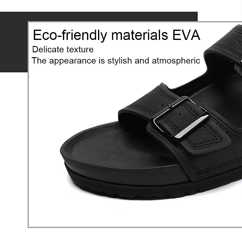 Classic Fashion Men's Slippers Non-Slip Sandals Outdoor Beach Casual Shoes EVA Slides Original Men Summer Sandal