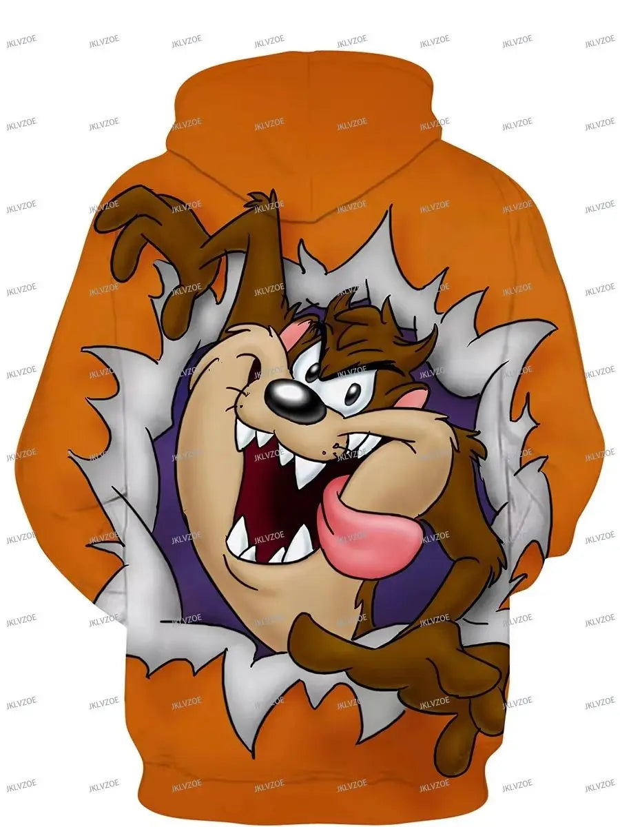 New Bugs Bunny Women's 3D Funny Print Hoodie Casual Men's Hoodies Sport Sweatshirt For Autumn & Winter Pullovers