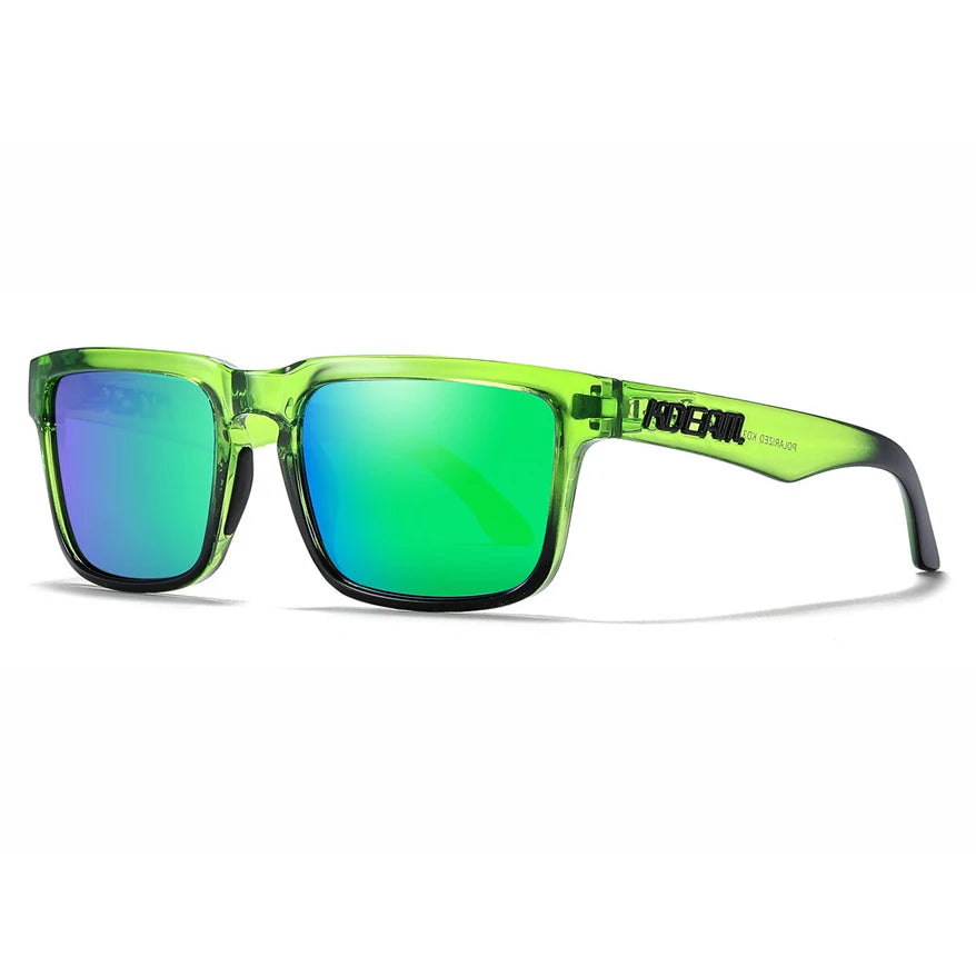 KDEAM Brand Hot Selling Square Polarized Men Sunglasses Brief And Fashion Design Leisure Women Shades Fishing Driving Glasses