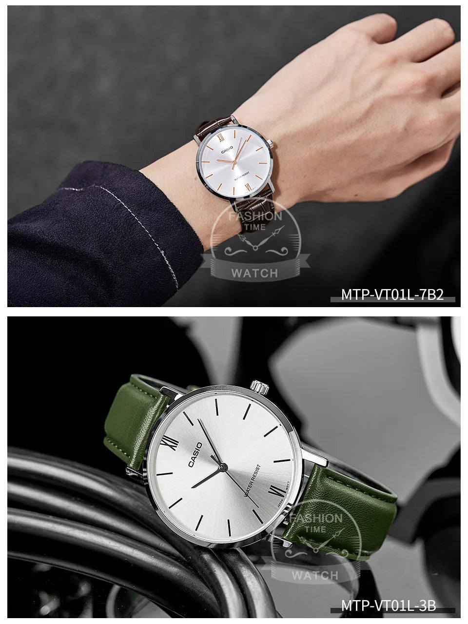 Casio watch for men simple fashionable Waterproof Quartz Watch reloj casio hombre free shipping MTP-VT01 series