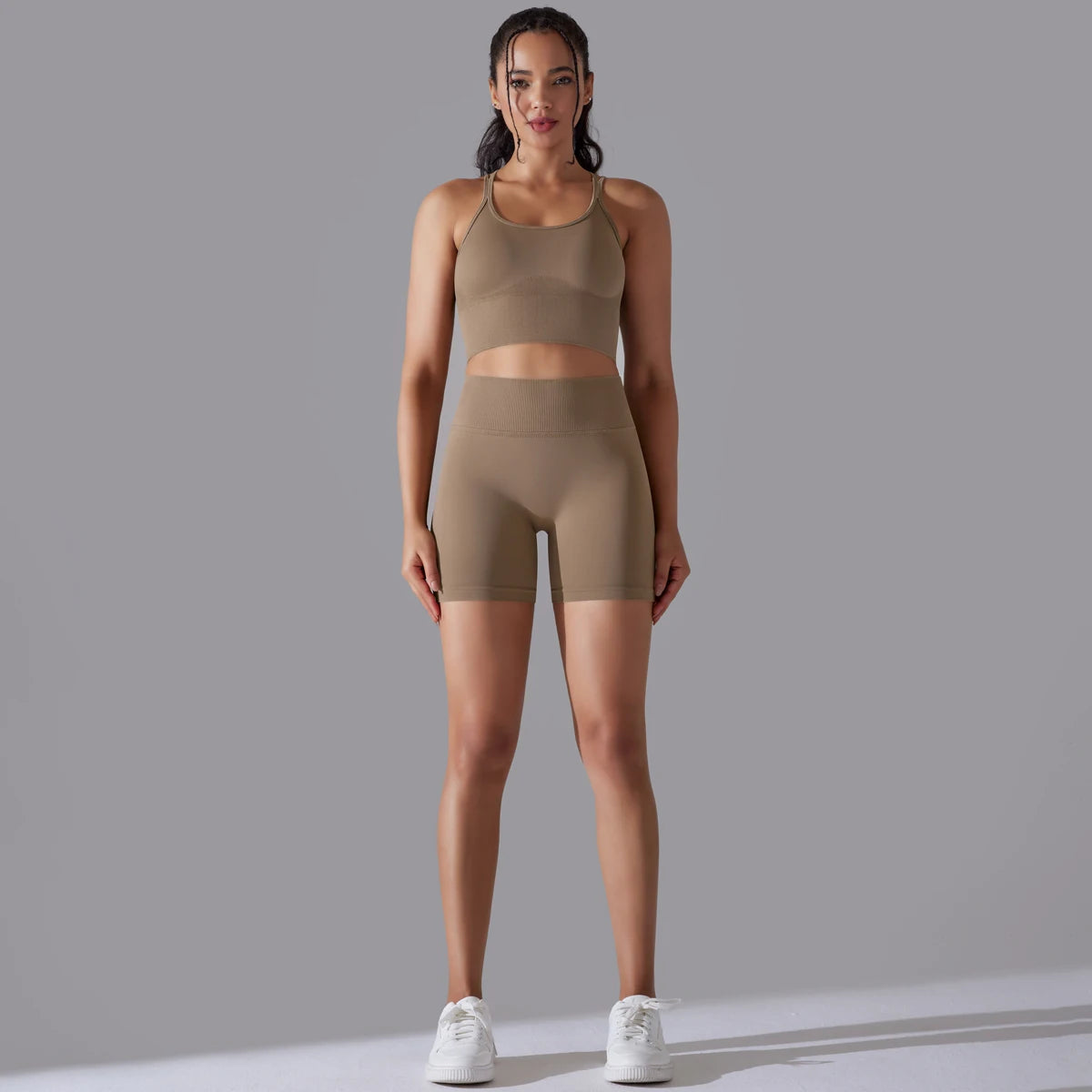 Sexy Yoga Sets Women's Tracksuit Seamless Sport Suit Running Workout Sportswear Gym Clothing Leggings Bra Fitness Suits 2 Pieces