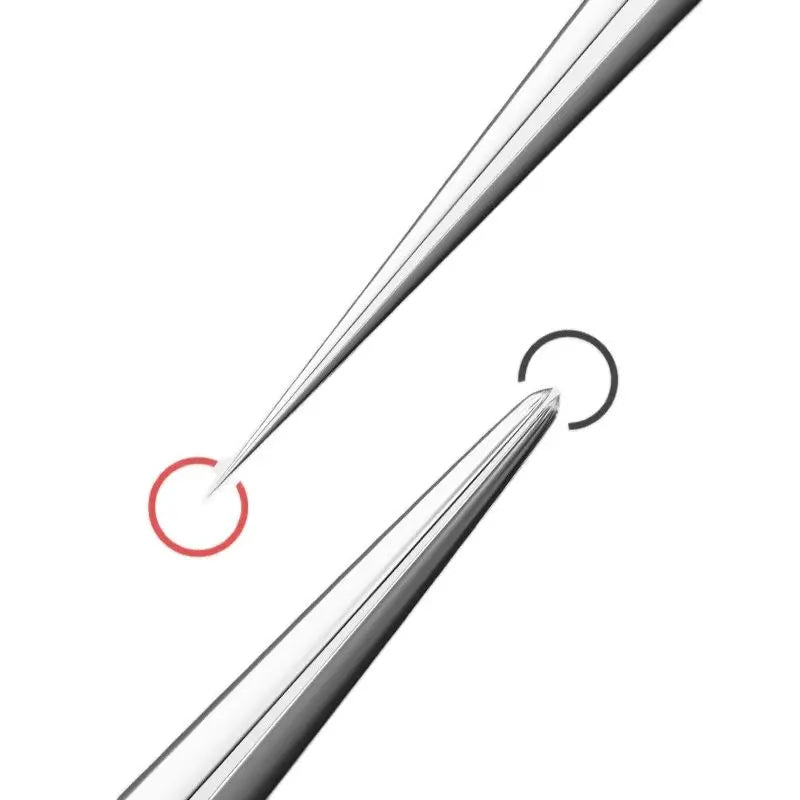 Fine Tip Stainless Steel Acne Clip, Acne Removal Tweezers, Facial Blackhead Extraction Facial Cleansing Skin Care Tools