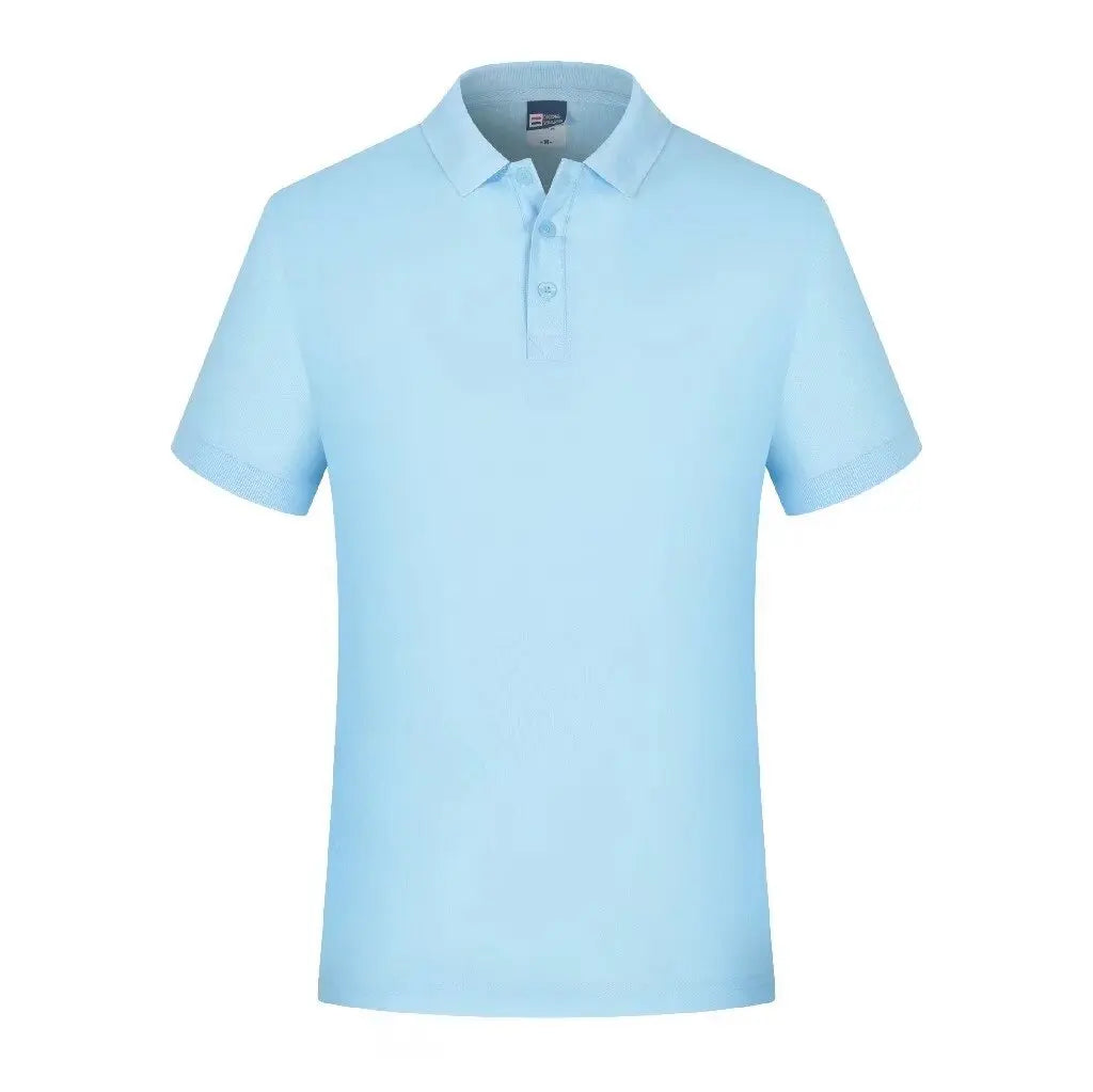Men's shirt customization/design logo short sleeved polo shirt DIY logo top casual work advertising team/commemorative polo