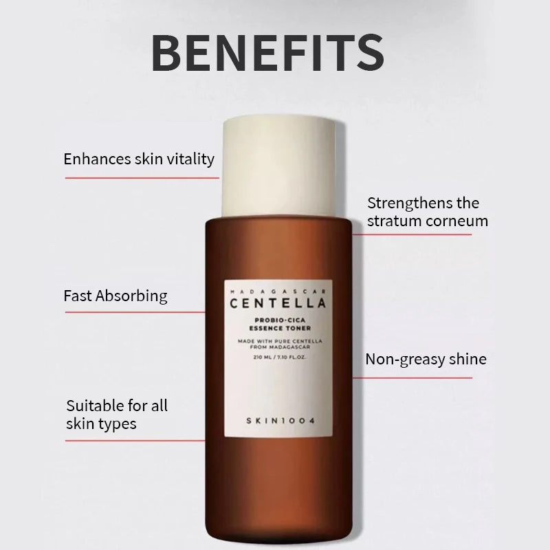 Korean Centella Probio-Cica Essence Toner Ampoule Facial Serum Face Cream and Bakuchiol Eye Cream Skincare Original Products Set