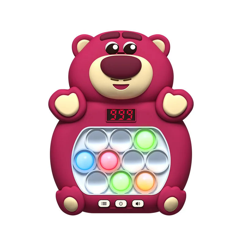 Pocket Game For Kids, Quick Push Bubble Competitive Game Console Series Creative Decompression Game Console, Decompression Puzzl