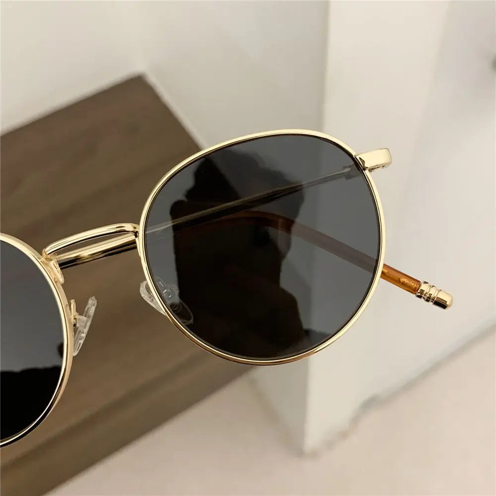 Fashion Hip Hop Fishing Glasses Shades Round Sun Glasses Women's Eyewear Women Men Sunglasses