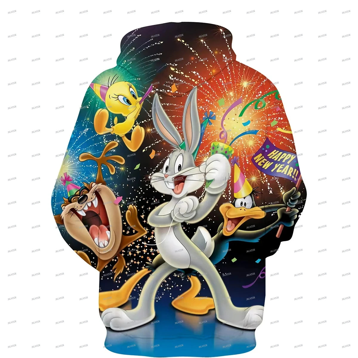 New Bugs Bunny Women's 3D Funny Print Hoodie Casual Men's Hoodies Sport Sweatshirt For Autumn & Winter Pullovers