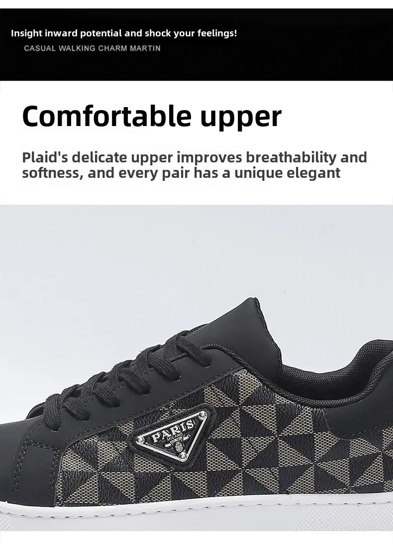 Men's Trendy Versatile Breathable Casual Shoes Fashionable Sport Shoes Leather Shoes Casual Shoes From United Kingdom