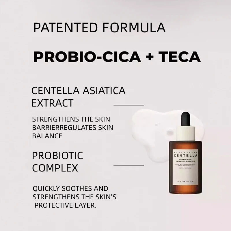 Korean Centella Probio-Cica Essence Toner Ampoule Facial Serum Face Cream and Bakuchiol Eye Cream Skincare Original Products Set