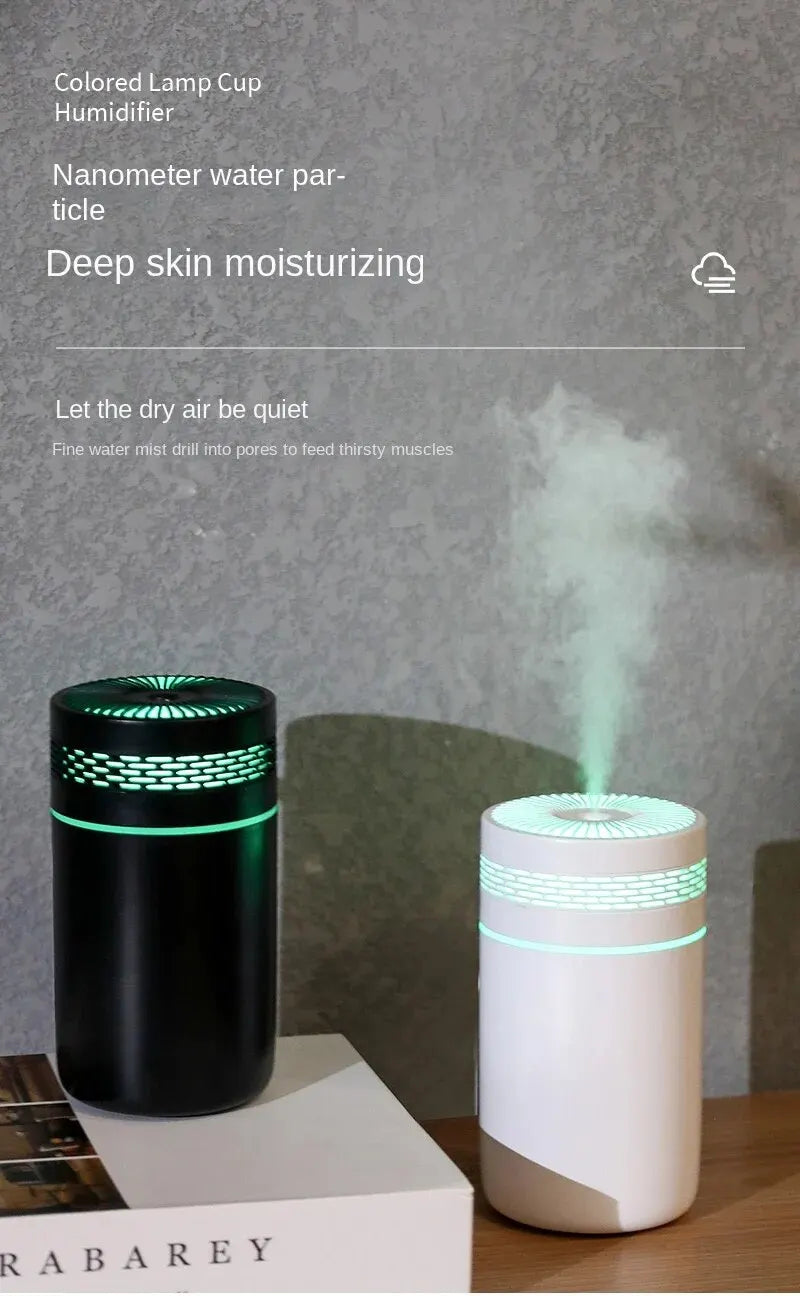 Car Humidifier Mini Seven-Color Aroma Humidifier Car Air Purifier Small Atomizer Household Bedroom Water Supply