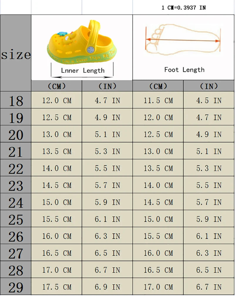 Summer Baby Shoes Sandals for Girls Boy Mules Baby Girl Shoes Cartoon Sandal Infantil for Boy Children's Garden Shoes